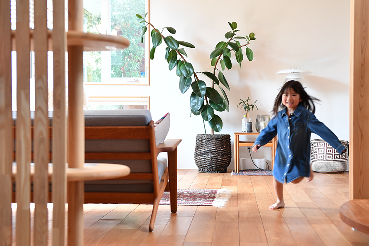 無垢スタイルの平均C値は0.33㎠/㎡の高気密・高断熱住宅。