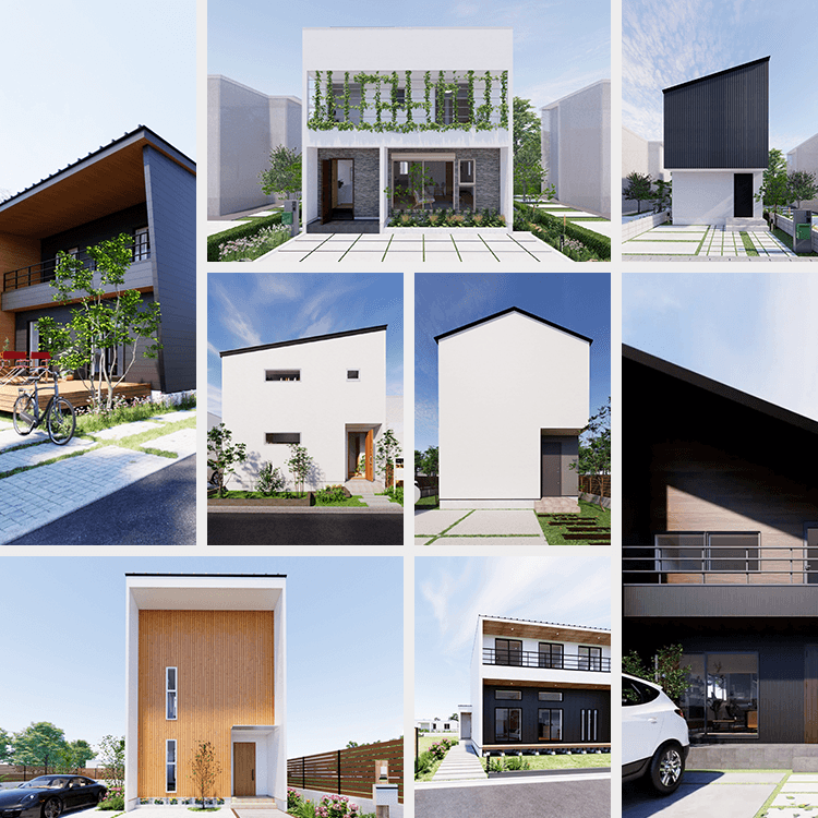 1690万円からのセレクト型注文住宅