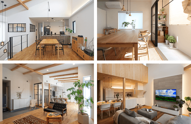 完全自由設計の無垢の家