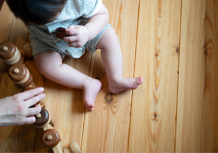 無垢材によるシックハウス対策