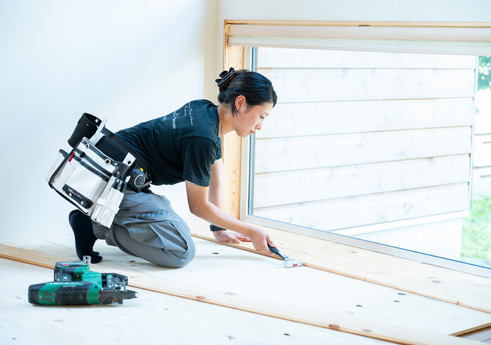 無垢材は結露が生じにくい