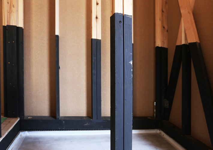 シロアリが住めない