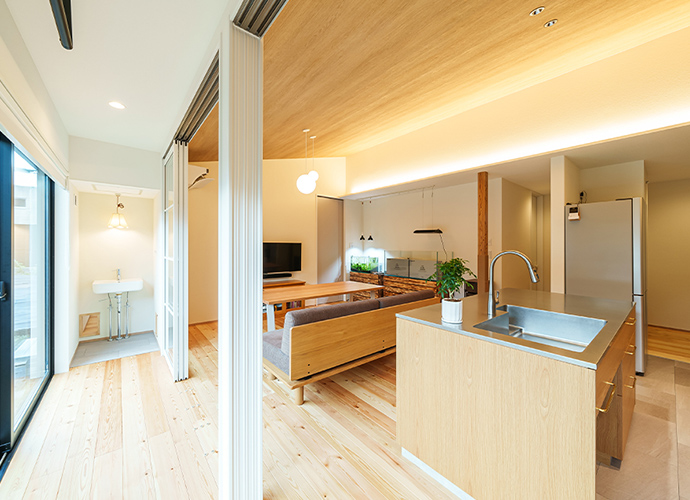 シンプルで快適な生活動線