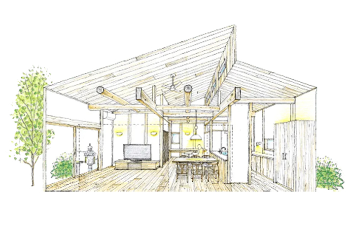 安心で快適なユニバーサルデザインの平屋住宅