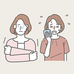 家の中が寒い、暑い