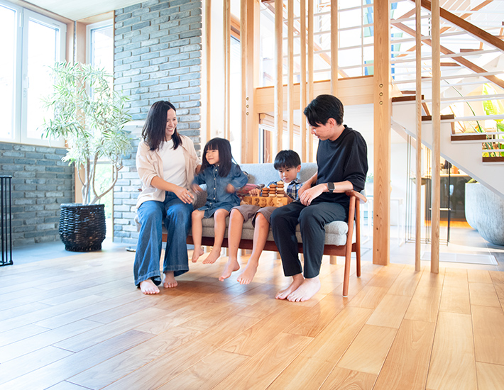 時間と共に深まる家族の絆。