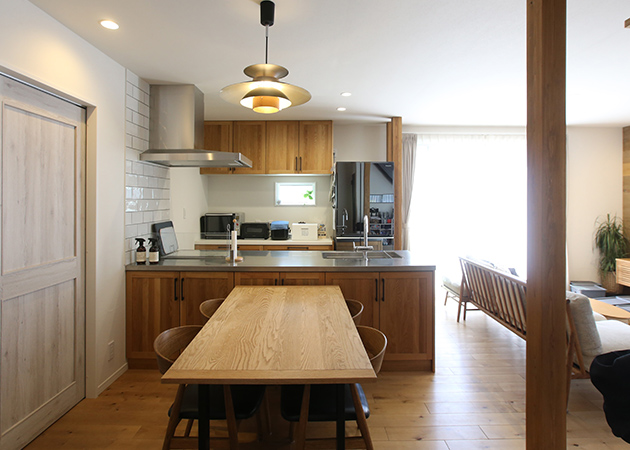 無垢スタイルの建て替え事例