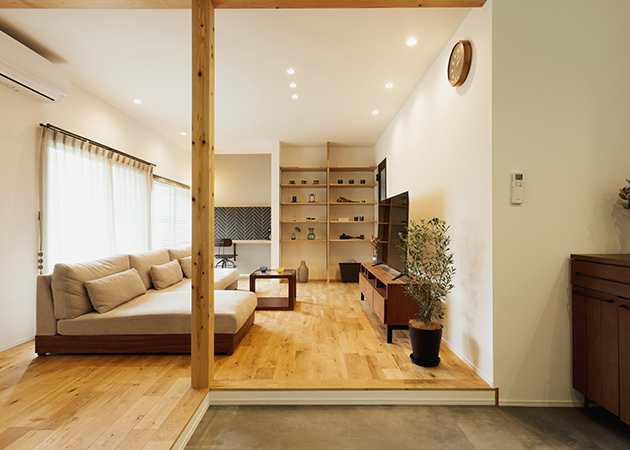 無垢スタイルの建て替え事例