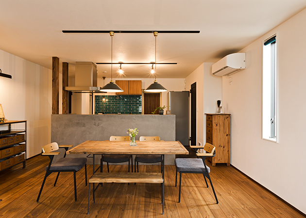 無垢スタイルの建て替え事例