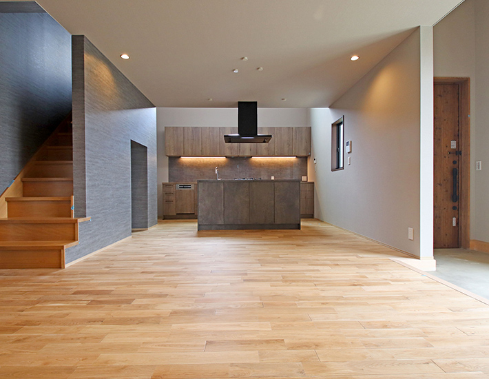 無垢スタイルの二世帯住宅