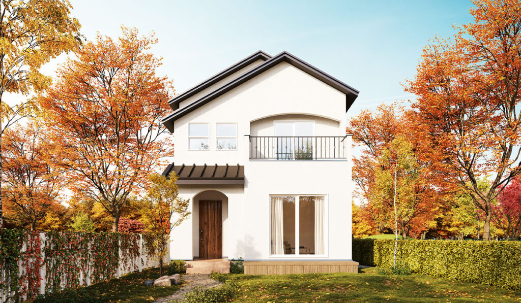 全館空調搭載で365日快適な北欧テイストの無垢の家