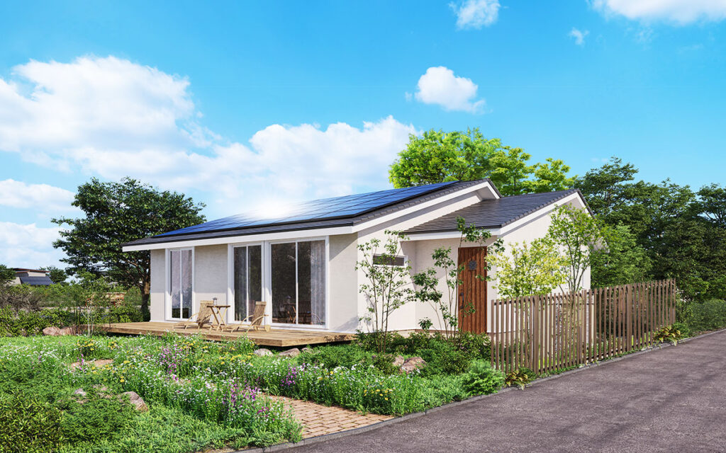 四季の豊かさ溢れる平屋暮らしの無垢の家