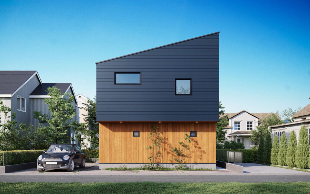 もっと暮らしを自由に遊びつくすスタイリッシュモダンな無垢の家