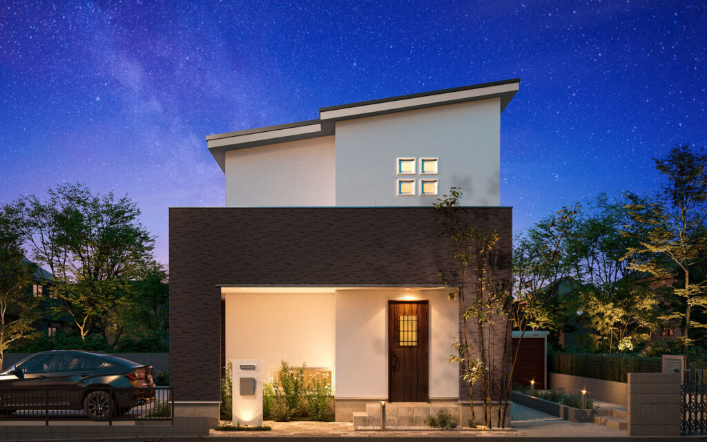 ホテルライクなラグジュアリーモダンな無垢の家