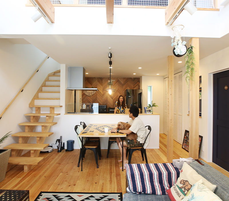 「暮らしやすさ」にこだわったストレスフリーの家事動線が叶う家