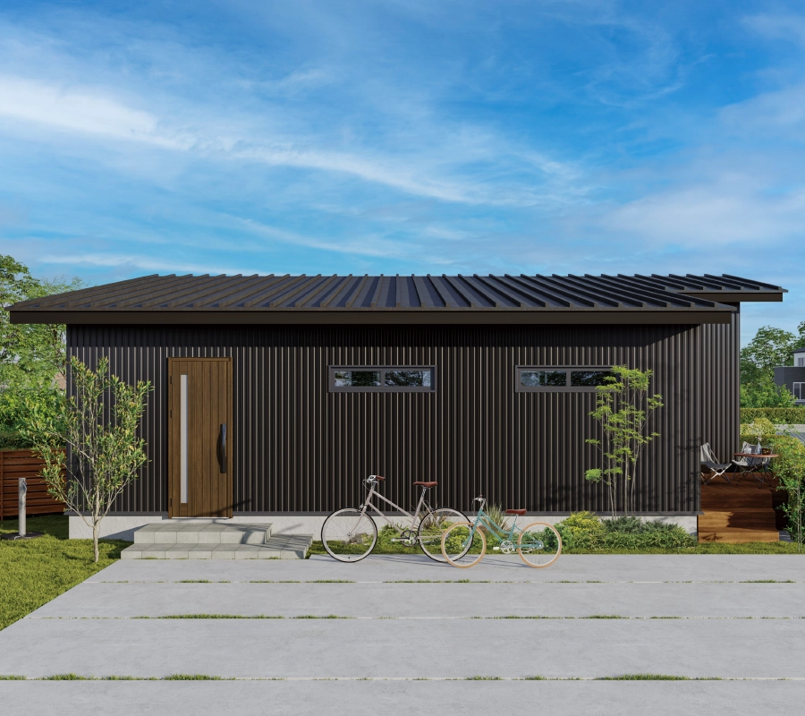 平屋で暮らす家事ラク設計の無垢の家