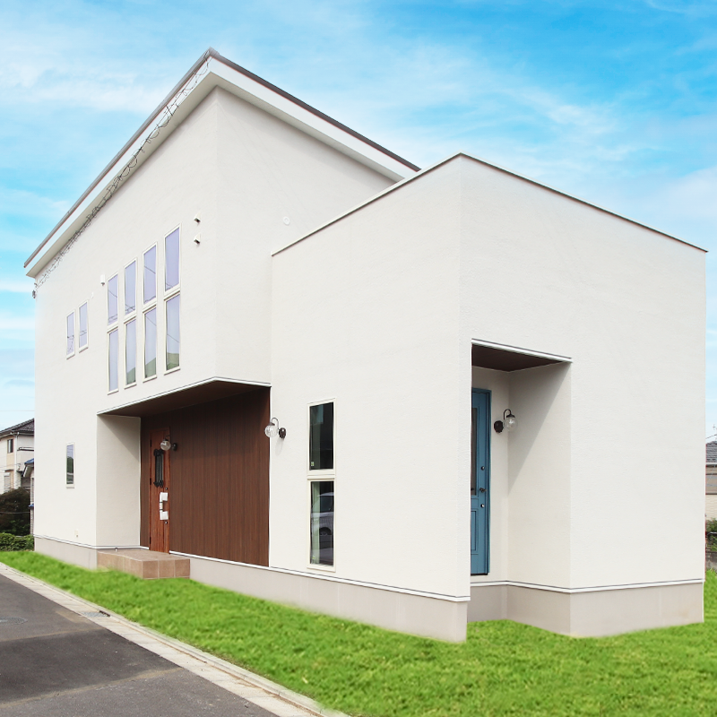 木の温もりが優しい北欧テイストの家