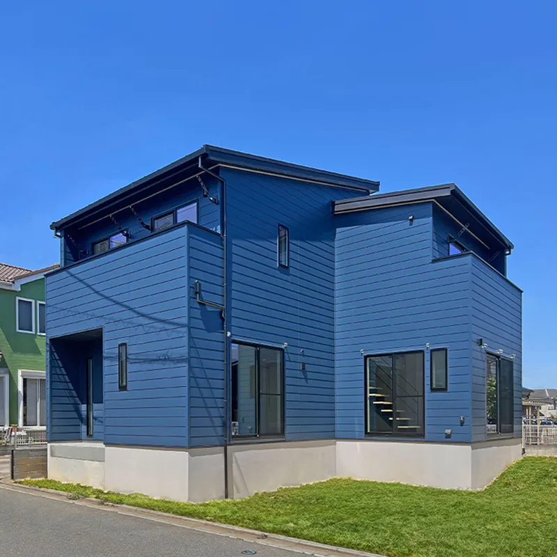 3世代の大人が快適に過ごせるL字型の家