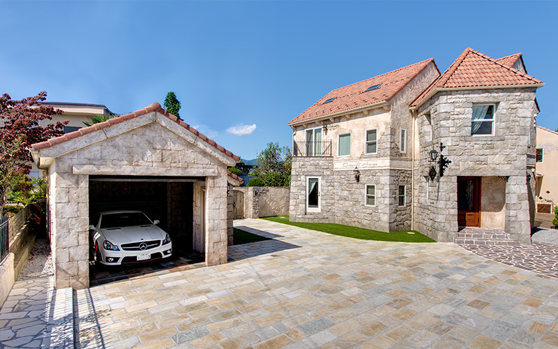 モルタル造形のモデルハウスを見学しました！！