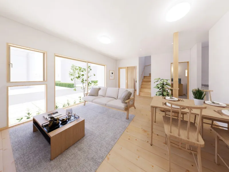 広々とした1階リビング