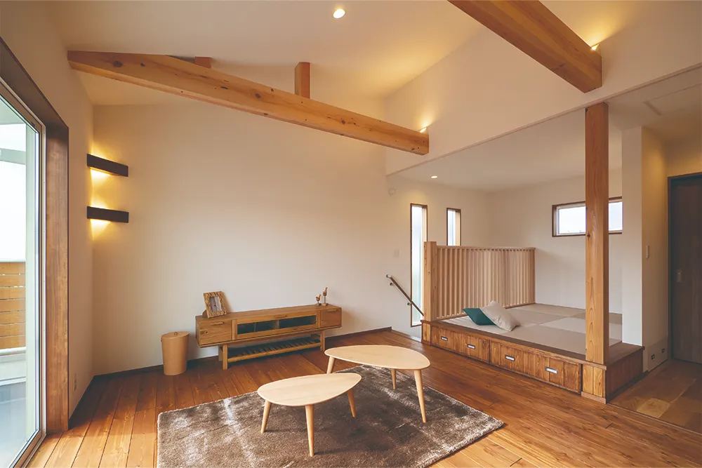 広々土間収納で趣味を楽しむナチュラルシックな家