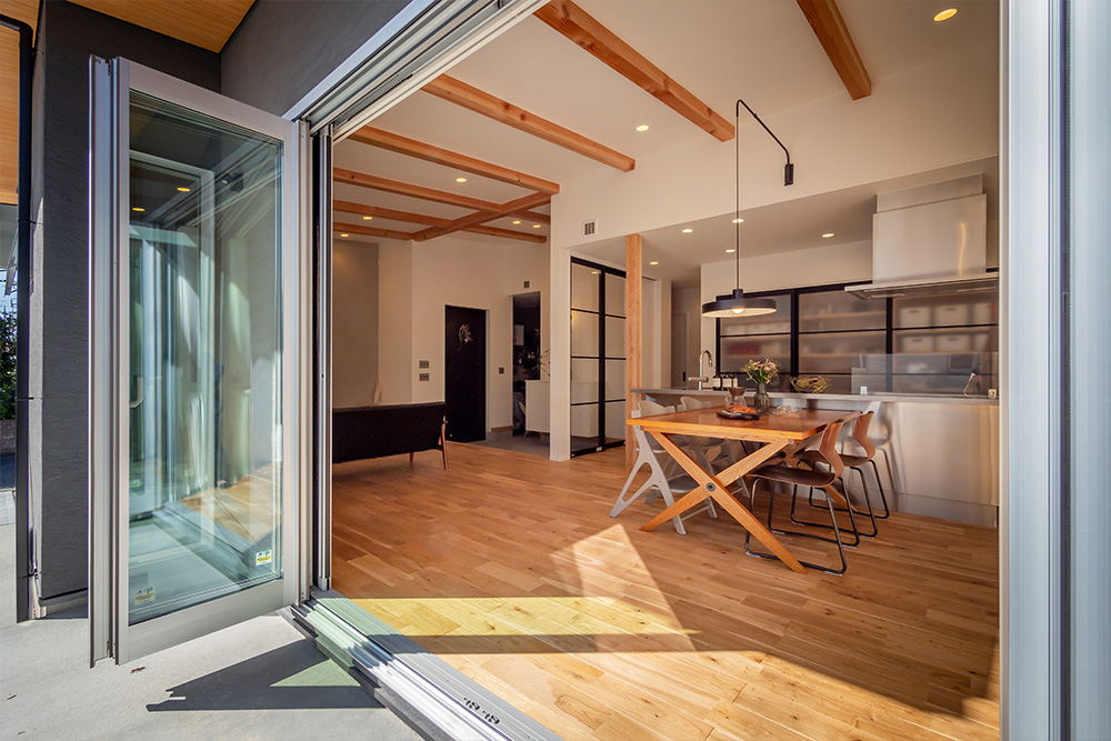 住宅街でも「コンパクトに豊かに暮らす」を叶える平屋の家