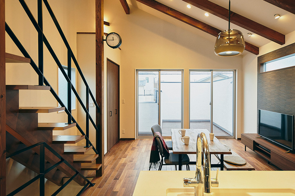 約26坪の敷地にゆとりのある暮らしを叶えた家