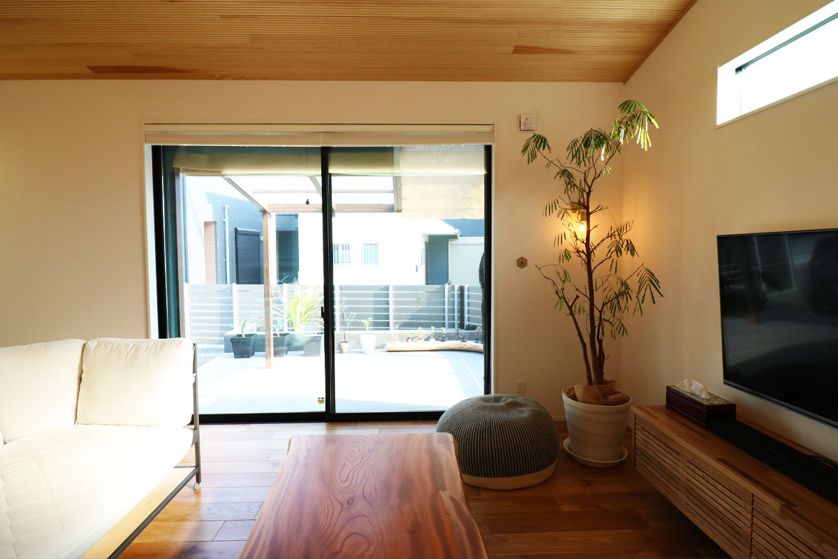 ミニマルでシンプルなデザイナーズ平屋住宅