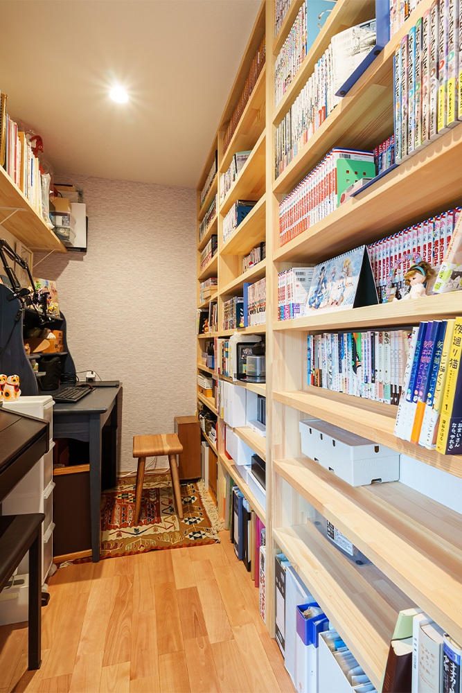 明るく落ち着いた和モダン平屋の無垢の家