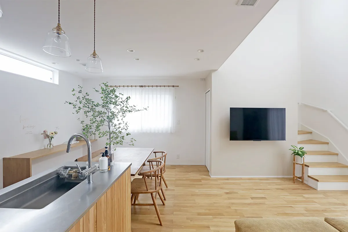 子供が喜ぶ遊び心いっぱいの回遊動線の家