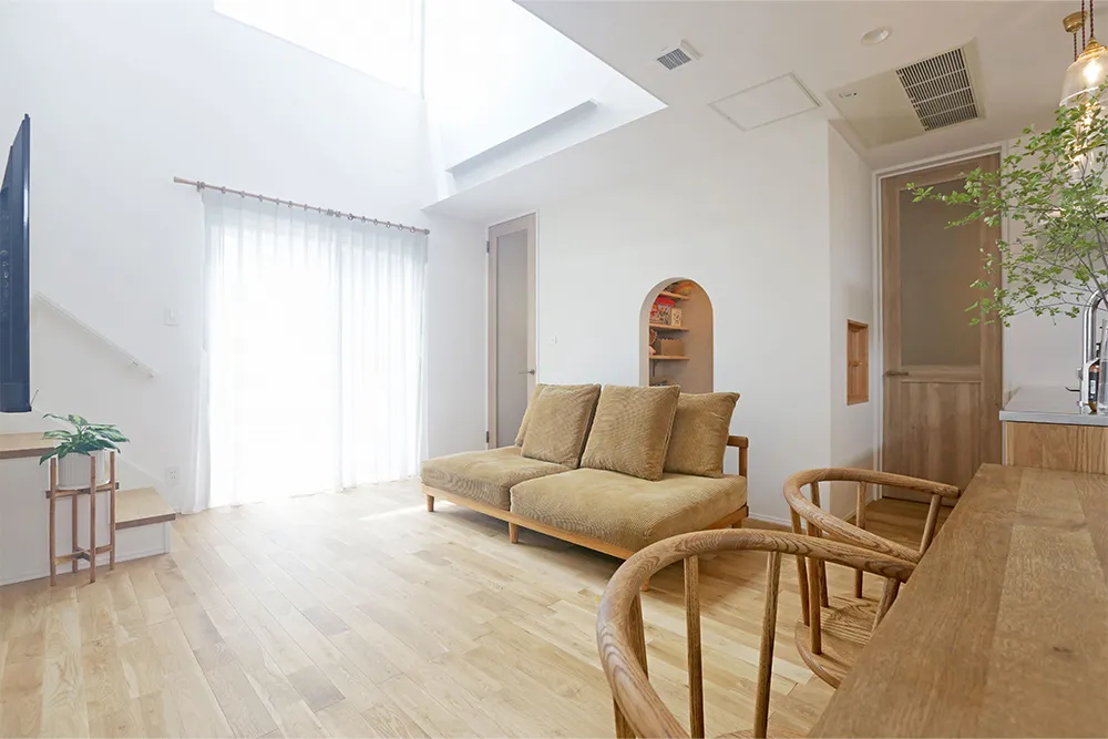 子供が喜ぶ遊び心いっぱいの回遊動線の家