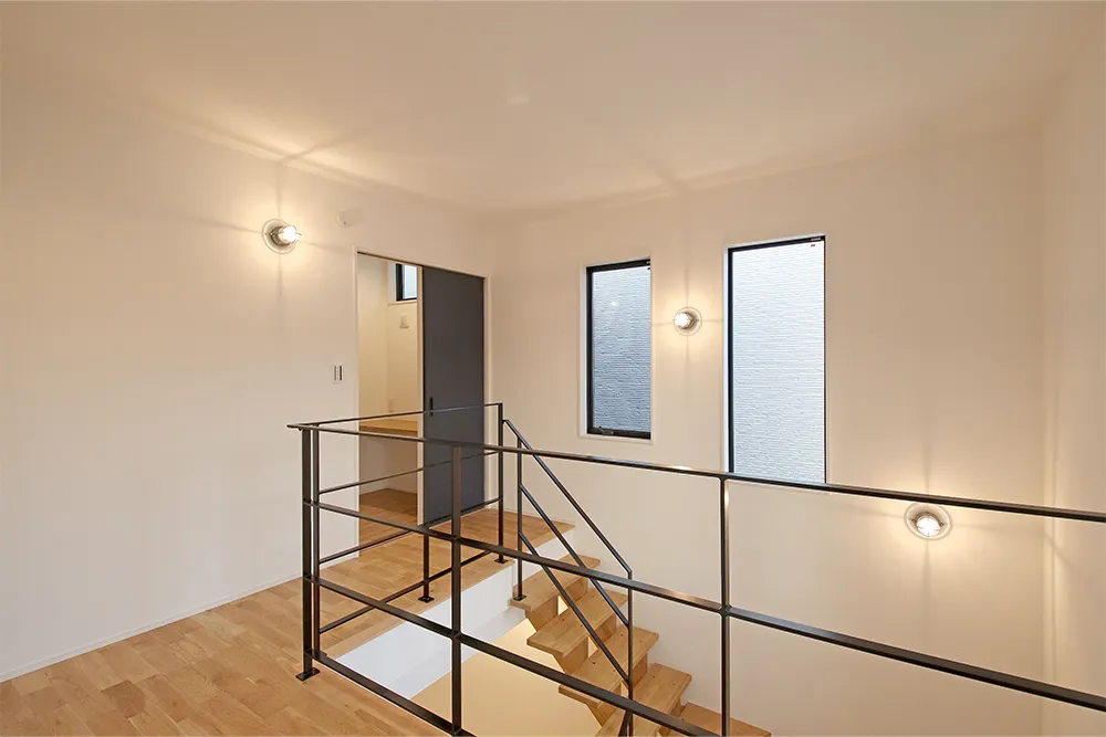 玄関土間がある回遊動線の家