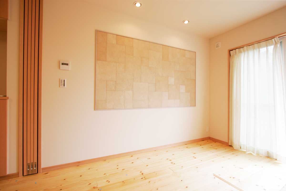 自然素材溢れるデザイナーズ完全分離型二世帯住宅